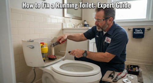 How to Fix a Running Toilet: Expert Guide | Tims Plumbing