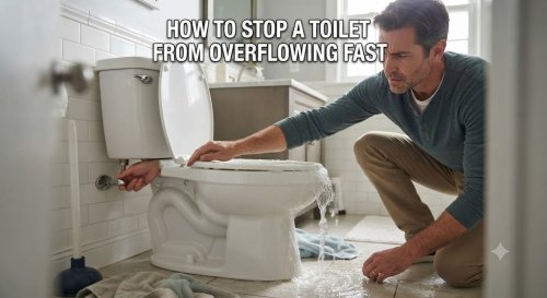 How to Stop a Toilet From Overflowing Fast