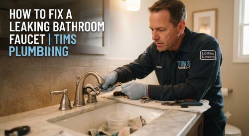 How to Fix a Leaking Bathroom Faucet | Tims Plumbing