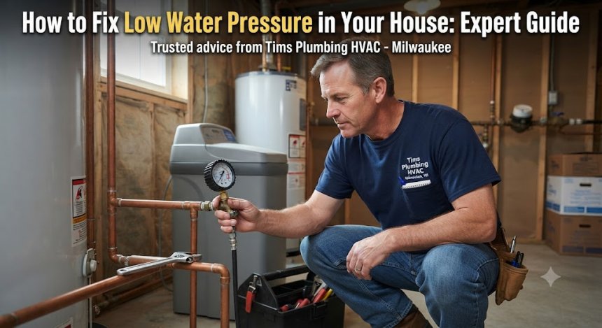 How to Fix Low Water Pressure in Your House: Expert Guide