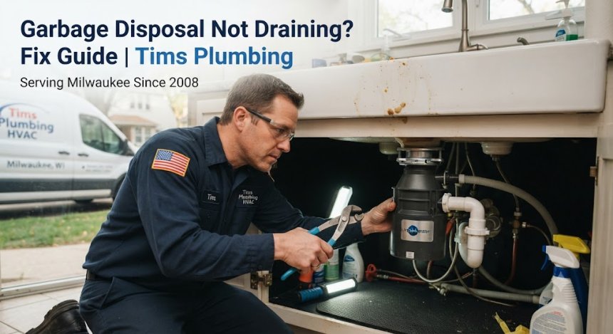 Garbage Disposal Not Draining? Fix Guide | Tims Plumbing