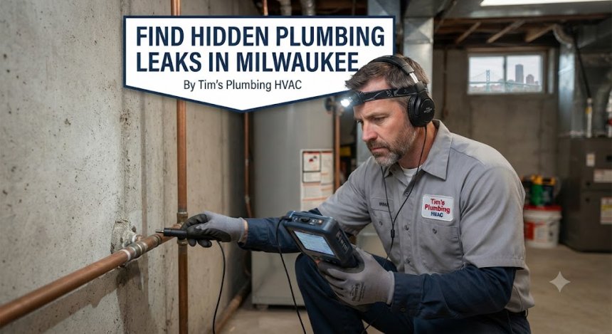 Find Hidden Plumbing Leaks in Milwaukee