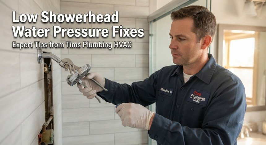 Low Showerhead Water Pressure Fixes